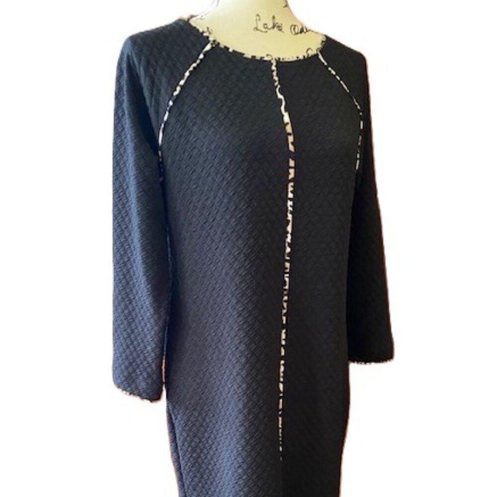 New Chico's Black Chemise Dress Size 1